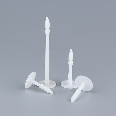70MM X 8MM Wall Plugs White Insulation Fixing Wall Plugs For Plastic