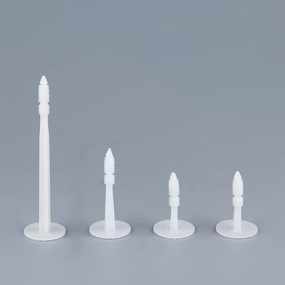 70MM X 8MM Wall Plugs White Insulation Fixing Wall Plugs For Plastic