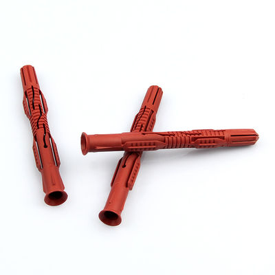Red Nylon Wall Anchor High Strength Nylon Frame Anchor 10MMX100MM