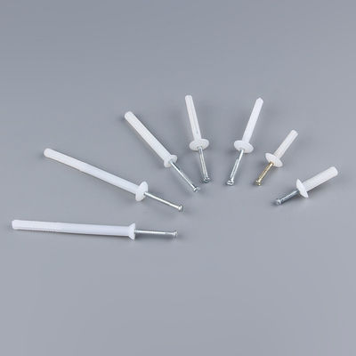 Concrete Nylon Wall Anchor Custom Nail In Anchor Mushroom Head