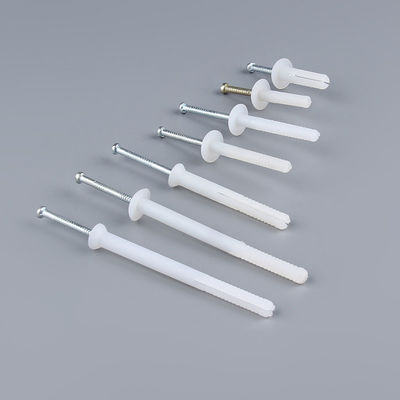 Concrete Nylon Wall Anchor Custom Nail In Anchor Mushroom Head