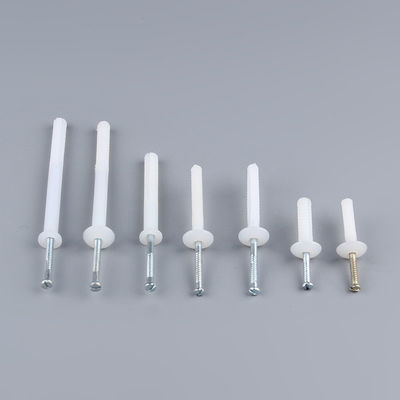 Concrete Nylon Wall Anchor Custom Nail In Anchor Mushroom Head