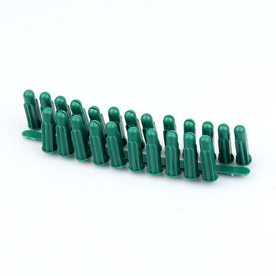 25MM X 6MM Plastic Wall Plugs Custom Color And High Strength