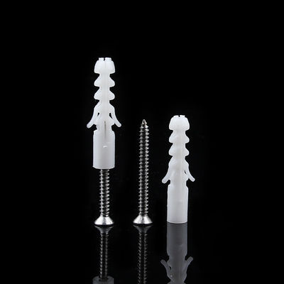 Nylon Hammer Fixing Anchor hex head nylon nail anchor with screw