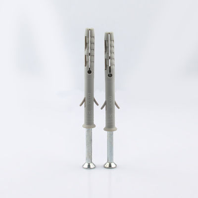 Durable Nylon Hammer Drive Anchor Flat Head Single Wings Fastener