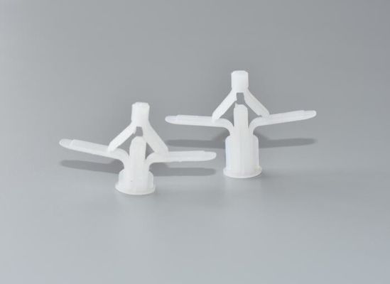 PP Plastic Screw Plugs Winged Butterfly Nylon Snap Toggle Drywall Anchors